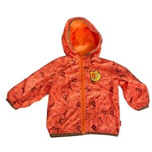 Disney Pooh Hooded Windbreaker Jacket – Rare Asian Market Size 95 (2T–3T)